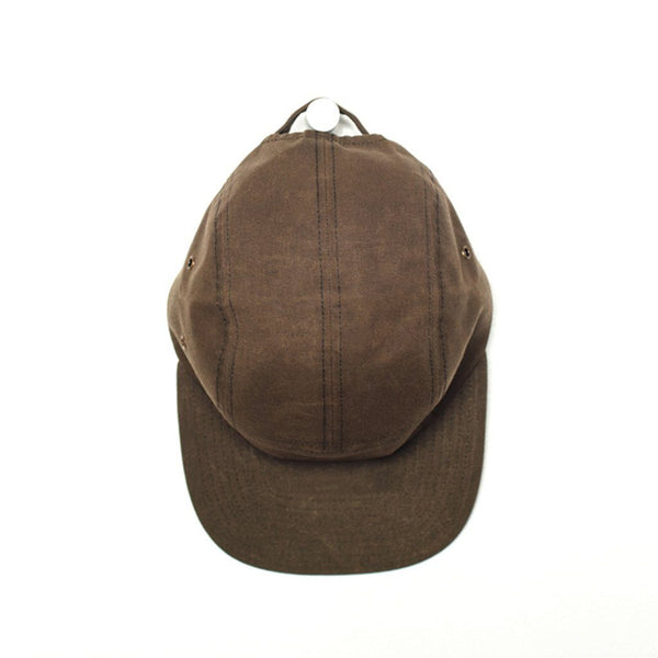 EUCLID 5-PANEL - OLIVE WAXED CANVAS Mens - Accessories - Hats Yellow 108 