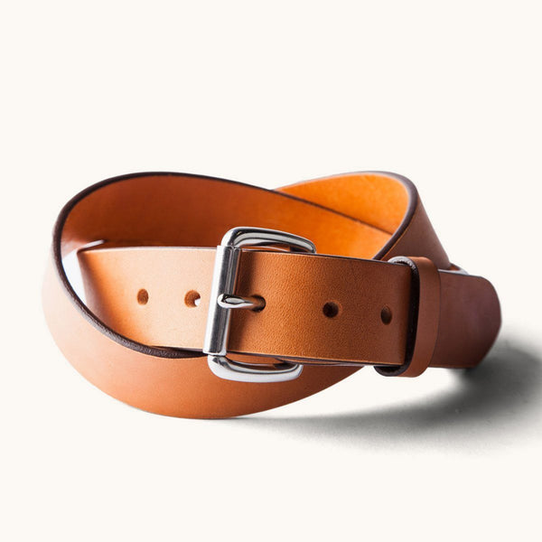 Tanner Goods Standard Belt, Saddle Tan Leather Mens - Accessories - Belts and Wallets Tanner Goods 