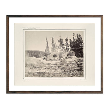 Crater of the Grotto Geyser, Yellowstone 1873 Photograph Muir Way 