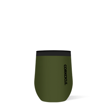 Classic Plus Stemless by CORKCICLE. CORKCICLE. 12oz Matte Olive 