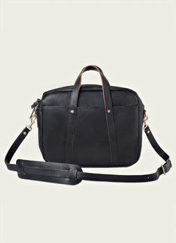 The Woodward Briefcase by WP Standard WP Standard Desert Black 