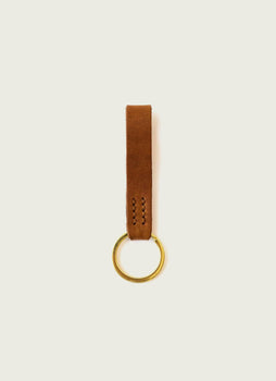 Leather Keychain by WP Standard WP Standard Tan 