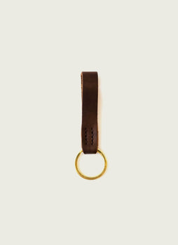 Leather Keychain by WP Standard WP Standard Chocolate 