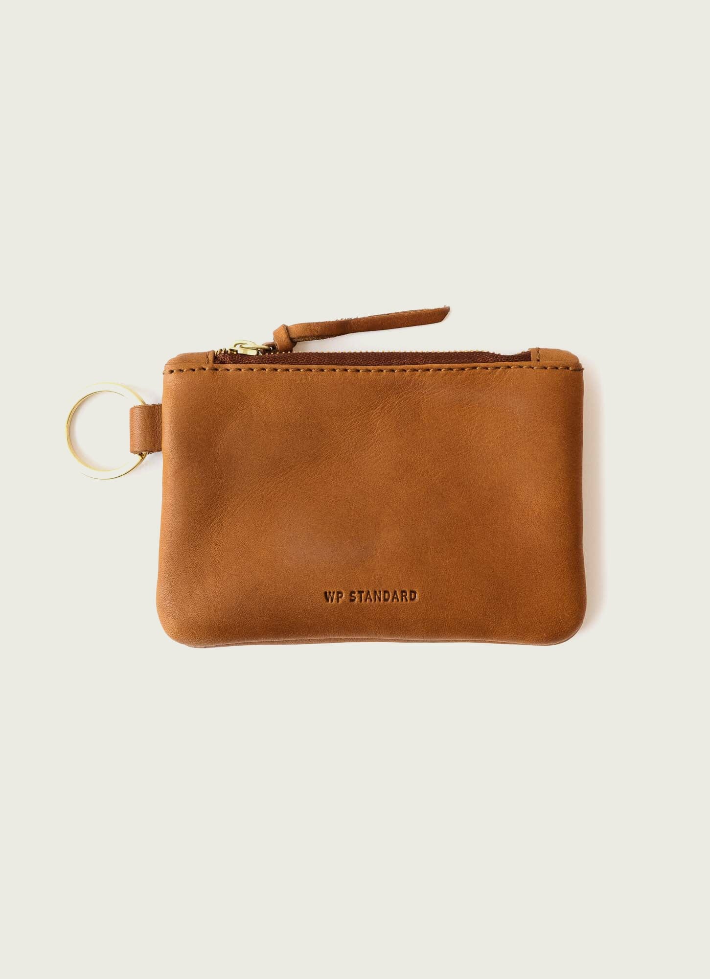 WP Standard Leather Zip Key Pouch, All Colors