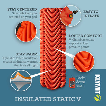 Insulated Static V by Klymit Klymit 
