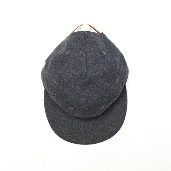 Yellow 108 - Limited Edition - Parker Cap - Grey Wool Mens - Accessories - Hats Yellow 108 