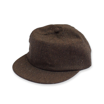 Yellow 108 Reel Ball Cap - Brown Wool Mens - Accessories - Hats Yellow 108 