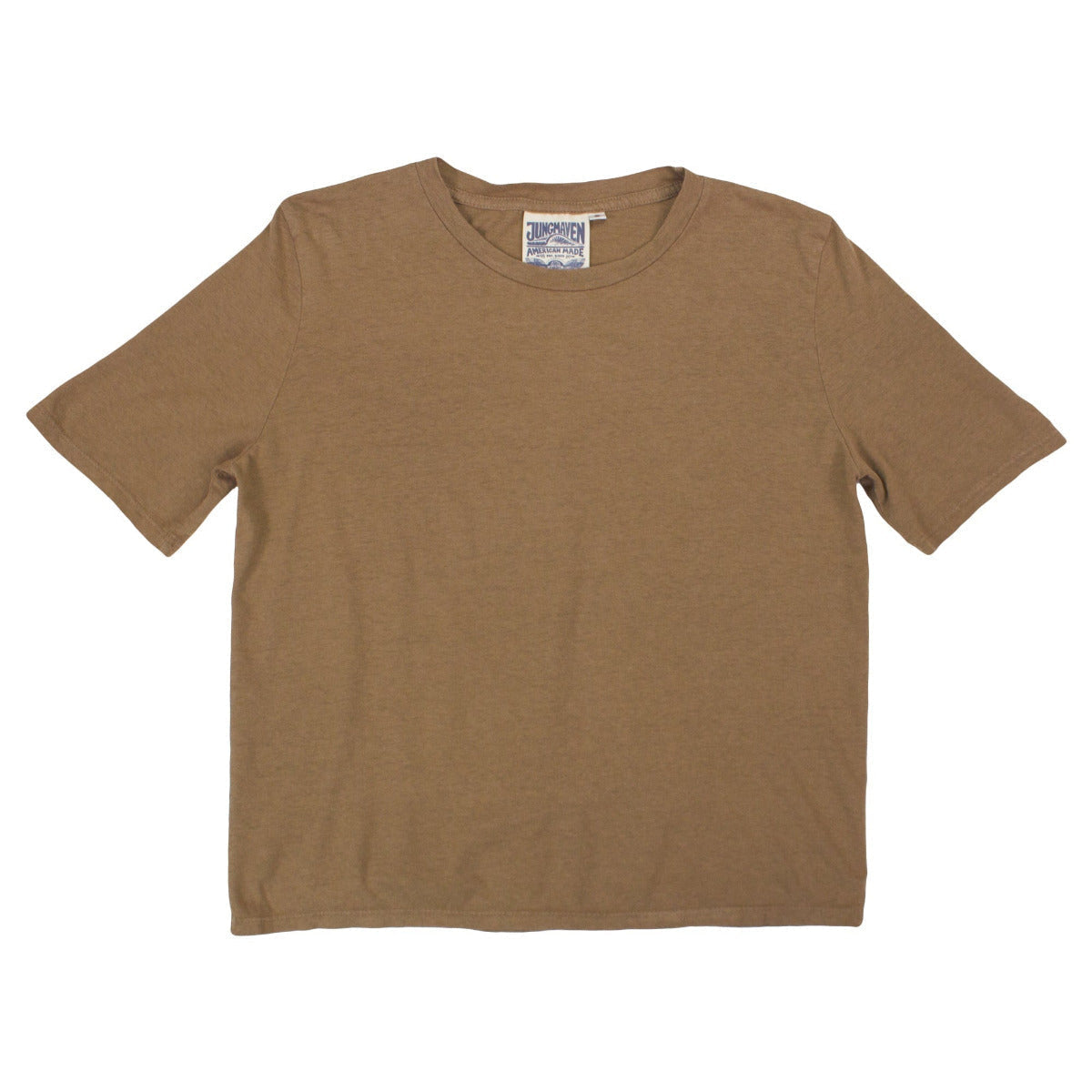 Jungmaven Silverlake Cropped Tee, Coyote