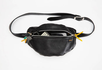 Strange Vacation Leather Waist Bag Bags and Luggage - Handbags and Shoulder Bags - Crossbody Bags Strange Vacation 