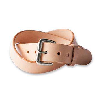 Tanner Goods Standard Belt, Natural Leather Mens - Accessories - Belts and Wallets Tanner Goods 