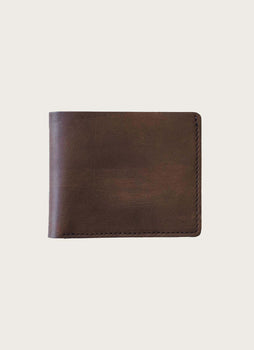 Leather Bifold Wallet by WP Standard WP Standard Chocolate 