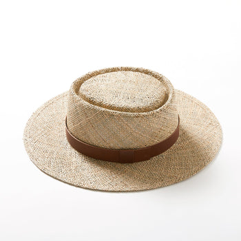 John Seagrass Straw Womens - Accessories - Hats Yellow 108 | Sustainable Headwear + Accessories 