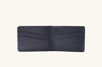 Tanner Goods Utility Bifold Wallet, Black Mens - Accessories - Belts and Wallets Tanner Goods 