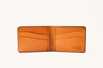 Tanner Goods Utility Bifold Wallet, Saddle Tan Mens - Accessories - Belts and Wallets Tanner Goods 