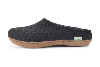 Kyrgies All Natural Molded Sole - Low Back - Charcoal Women's Natural Soles Kyrgies 