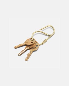 Offset Keyring by Craighill Craighill Brass 