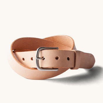 Tanner Goods Classic Belt, Natural Mens - Accessories - Belts and Wallets Tanner Goods 