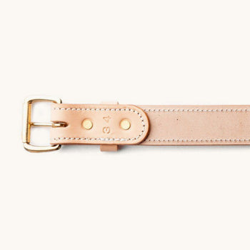Tanner Goods Heritage Belt, Natural Mens - Accessories - Belts and Wallets Tanner Goods 