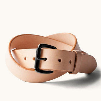 Tanner Goods Standard Belt, Natural Leather Mens - Accessories - Belts and Wallets Tanner Goods Black 28 